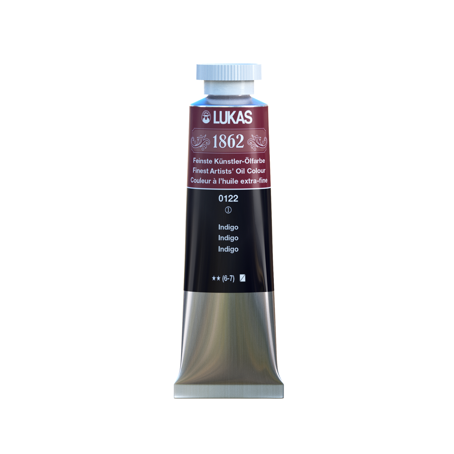 LUKAS 1862 Feinste Ölfarben - Indigo 0122 (37ml)