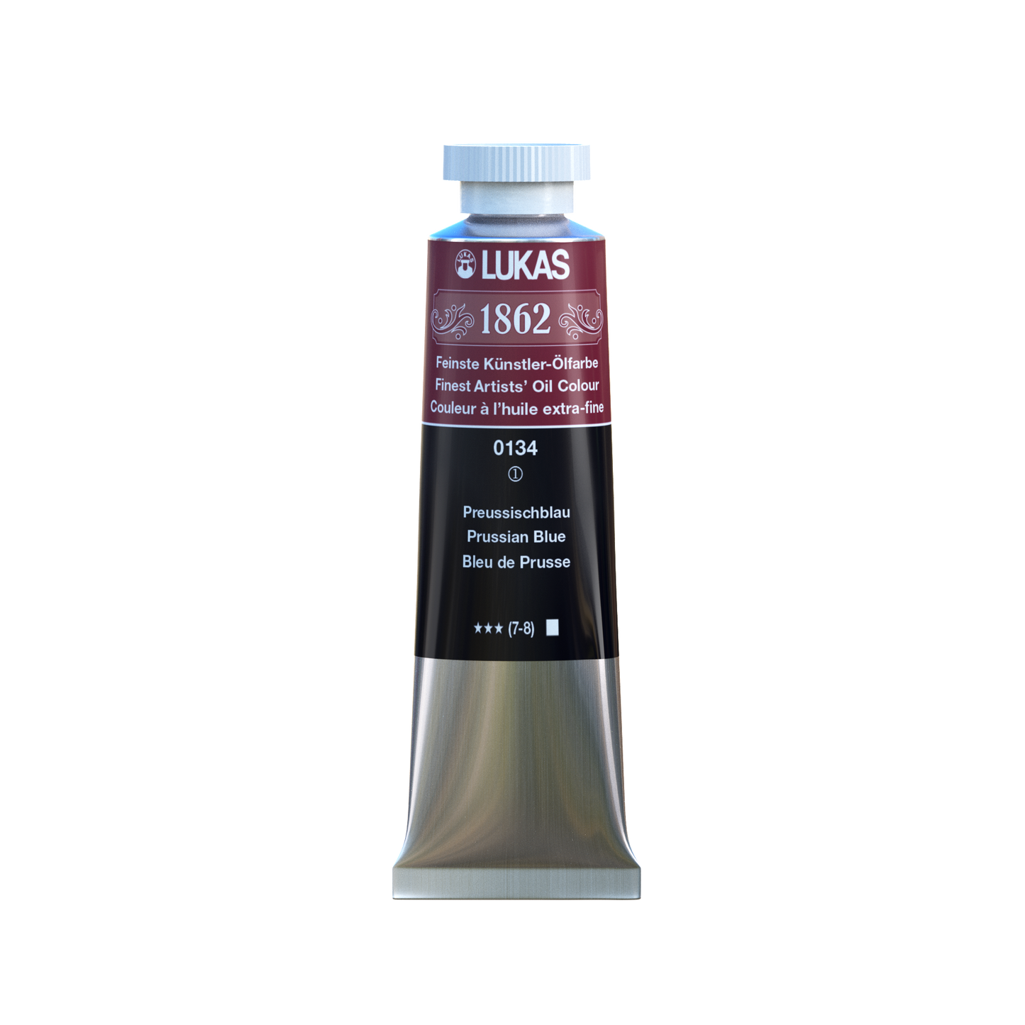 LUKAS 1862 Feinste Ölfarben - Preussischblau 0134 (37ml)