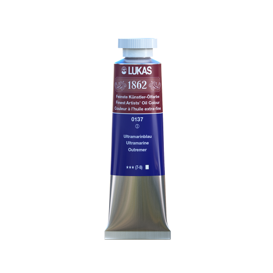 LUKAS 1862 Feinste Ölfarben - Ultramarinblau 0137 (37ml)