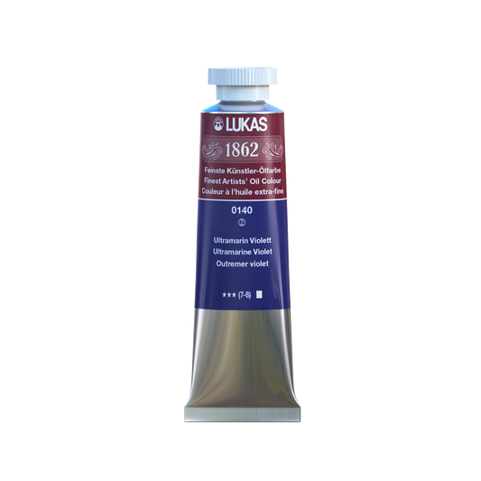 LUKAS 1862 Feinste Ölfarben - Ultramarin Violett 0140 (37ml)