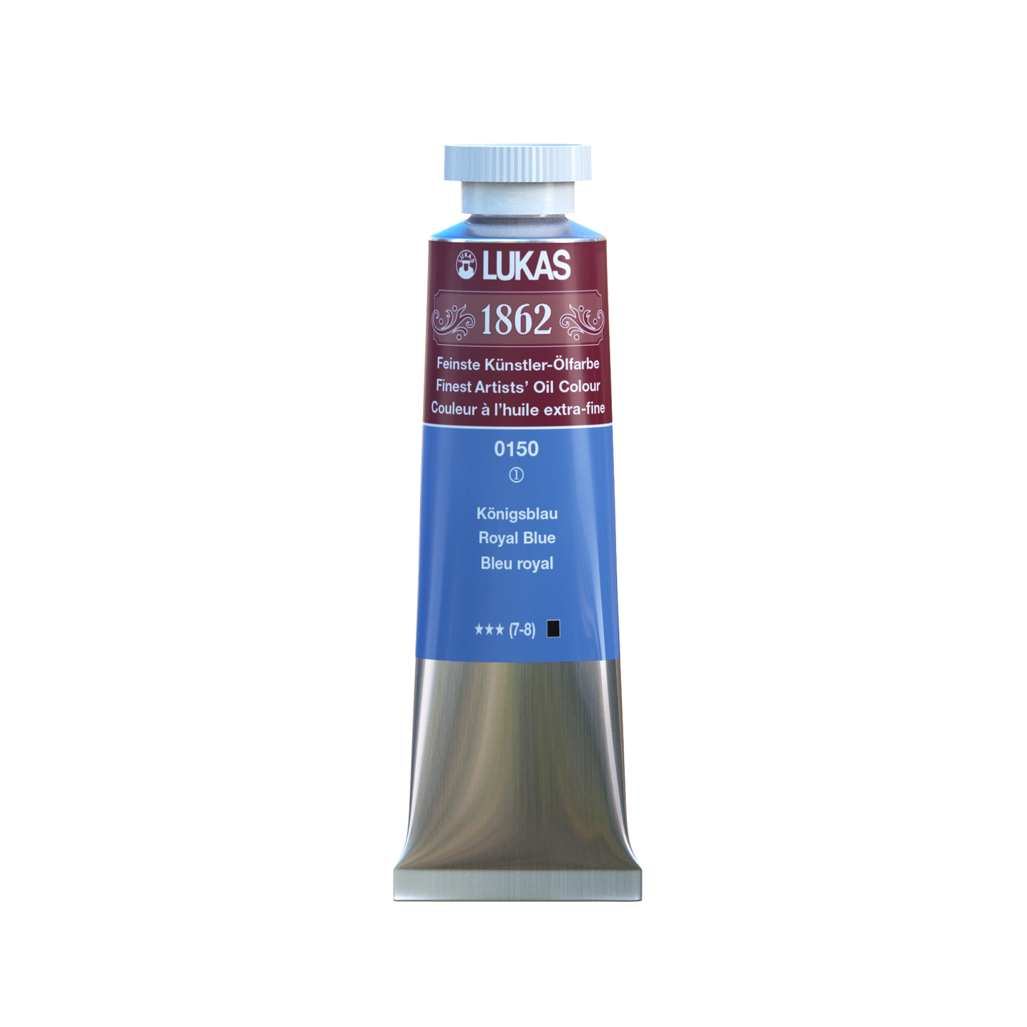 LUKAS 1862 Feinste Ölfarben - Königsblau 0150 (37ml)