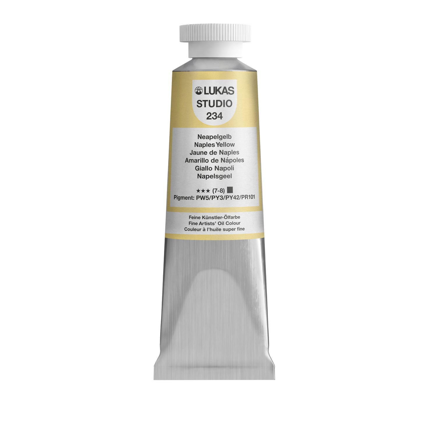 LUKAS STUDIO Ölfarbe - 0234 Neapelgelb (37/75/200ml)