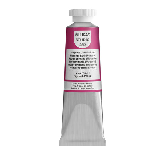 LUKAS STUDIO Ölfarbe - 0250 Magenta (Primär-Rot) (37/75/200ml)