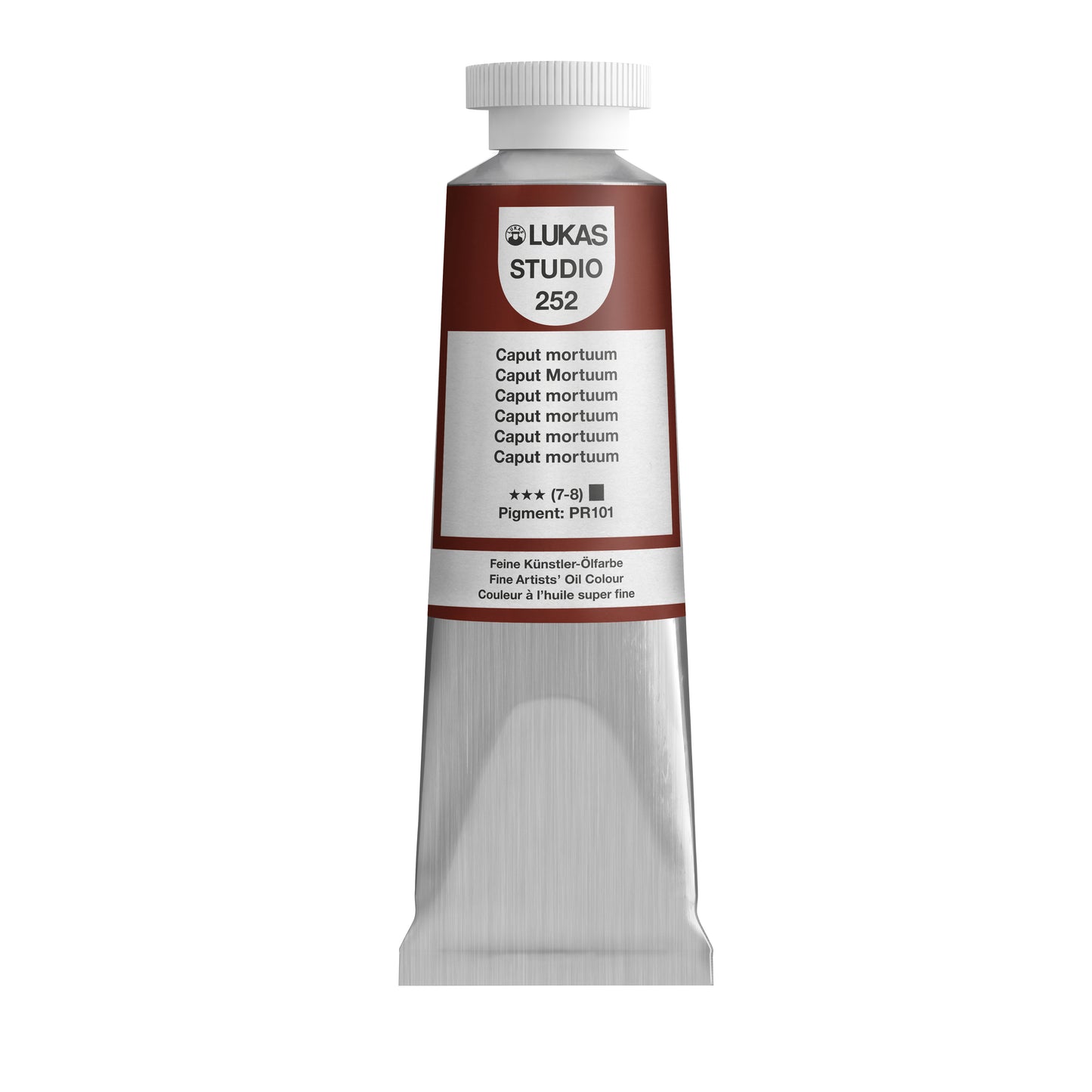 LUKAS STUDIO Ölfarbe - 0252 Caput Mortuum (37/75/200ml)