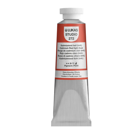LUKAS STUDIO Ölfarbe - 0272 Kadmiumrot Hell (imit) (37/75/200ml)