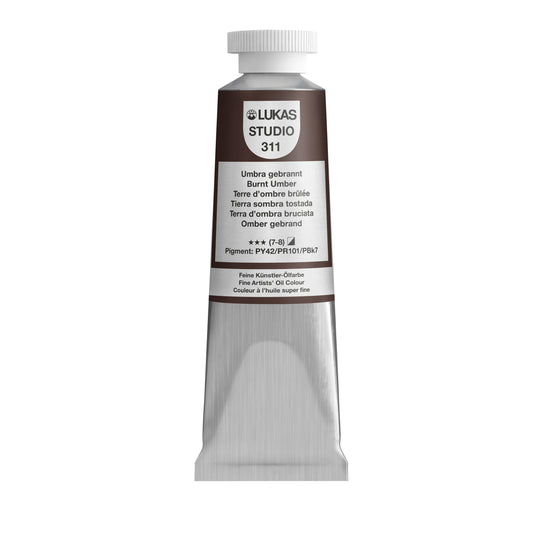 LUKAS STUDIO Ölfarbe - 0311 Umbra Gebrannt (37/75/200ml)