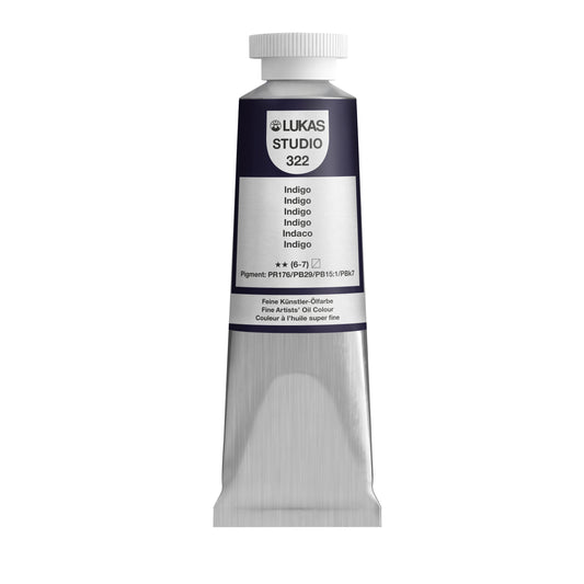 LUKAS STUDIO Ölfarbe - 0322 Indigo (37/75/200ml)