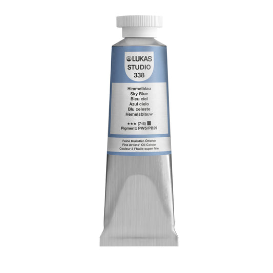 LUKAS STUDIO Ölfarbe - 0338 Himmelblau (37/75/200ml)