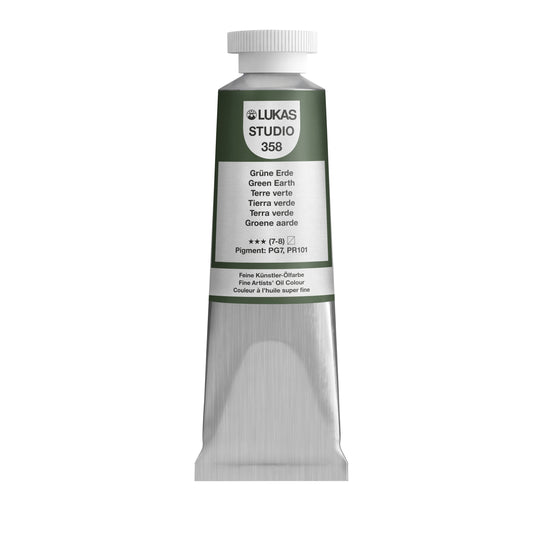LUKAS STUDIO Ölfarbe - 0358 Grüne Erde (37/75/200ml)