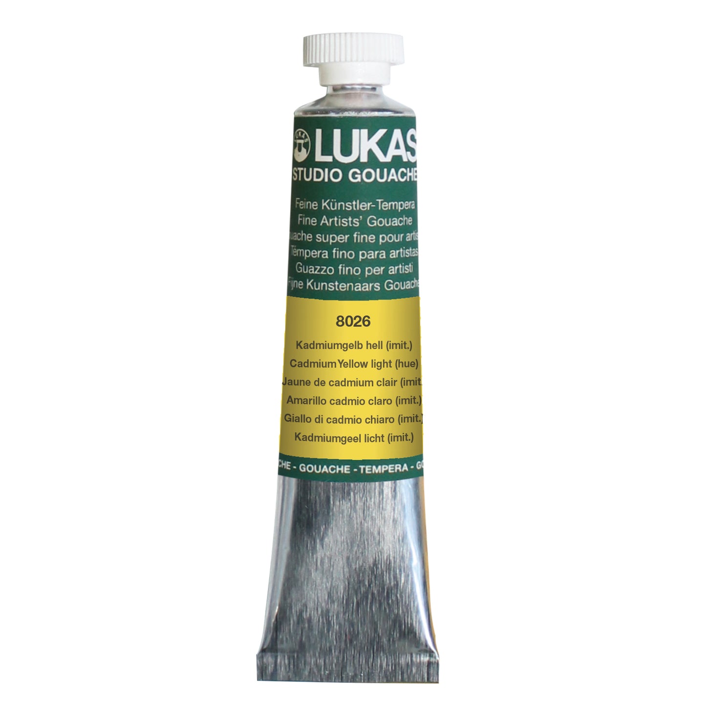 LUKAS Studio GOUACHE - Kadmiumgelb Hell (imit) 8026 (20ml)