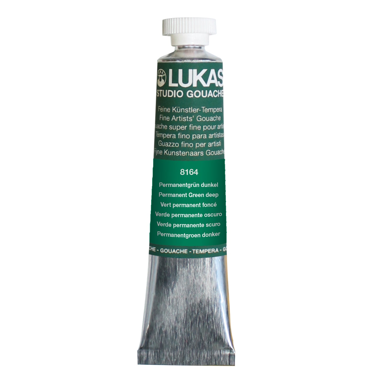 LUKAS Studio GOUACHE - Permanentgrün Dunkel 8164 (20ml)