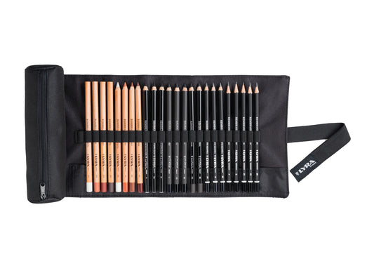 LYRA Rembrandt Zeichenrolle Monochrome (24-teilig)