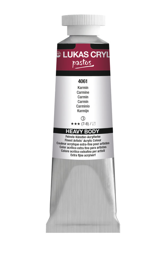 LUKAS Cryl PASTOS (HEAVY BODY) - Karmin 4061 (37ml)