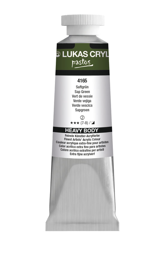 LUKAS Cryl PASTOS (HEAVY BODY) - Saftgrün 4165 (37ml)
