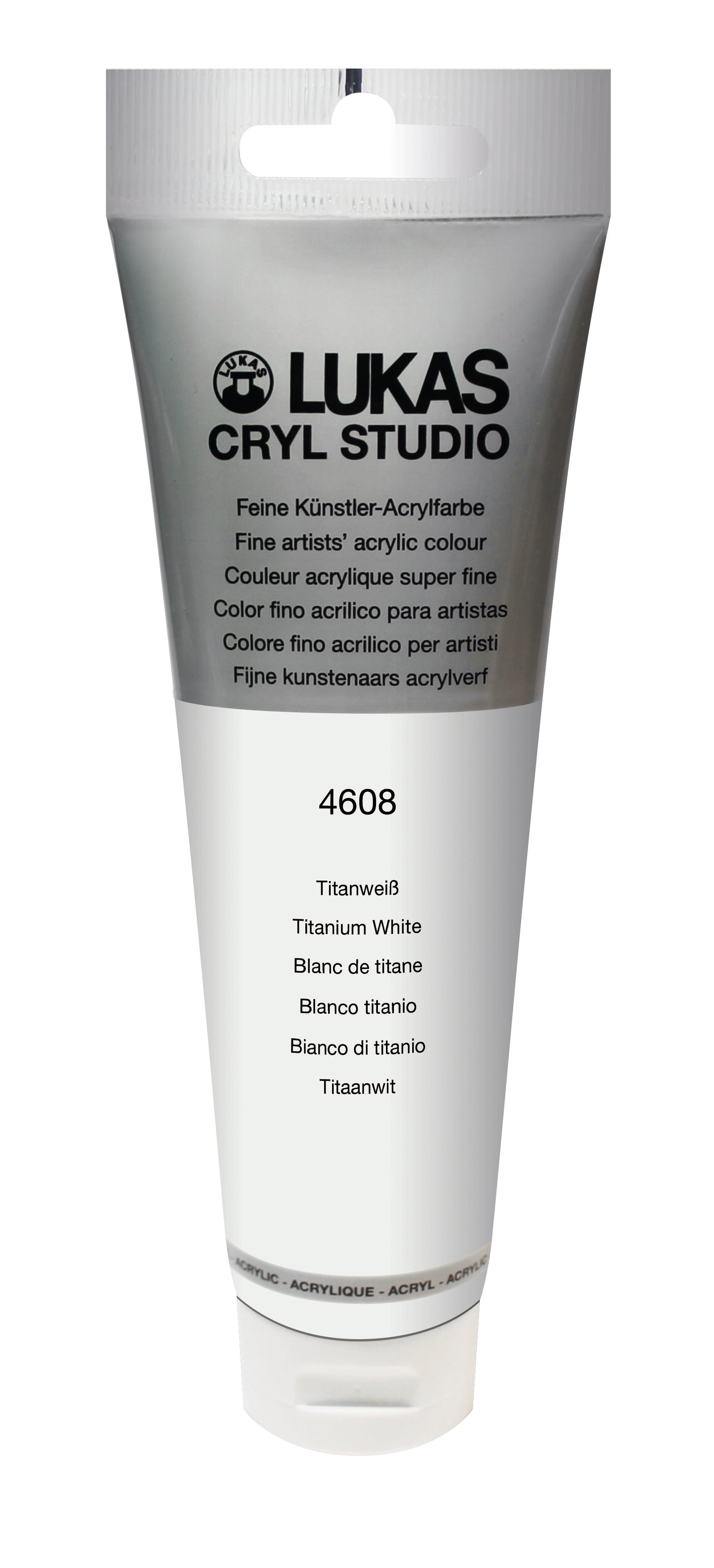LUKAS CRYL Studio - 4608 Titanweiß (125/250ml)