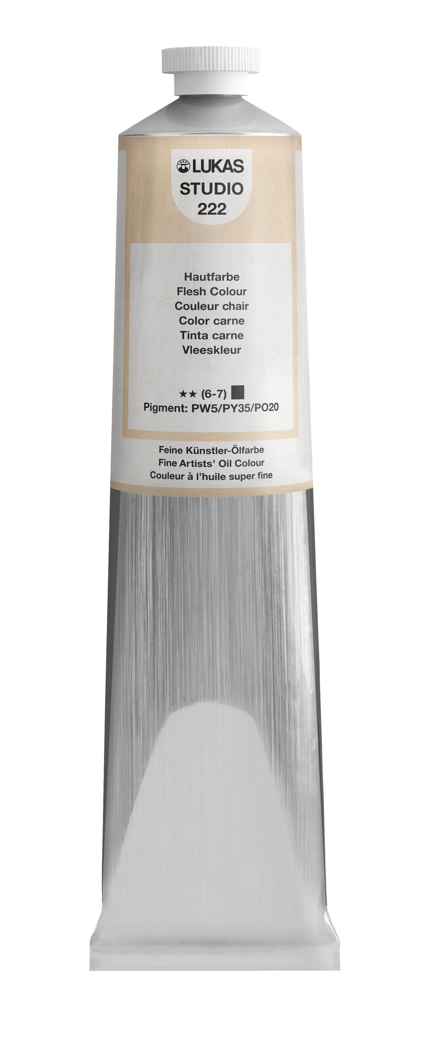 LUKAS STUDIO Ölfarbe - 0222 Pirsich Rosa (37/75/200ml)
