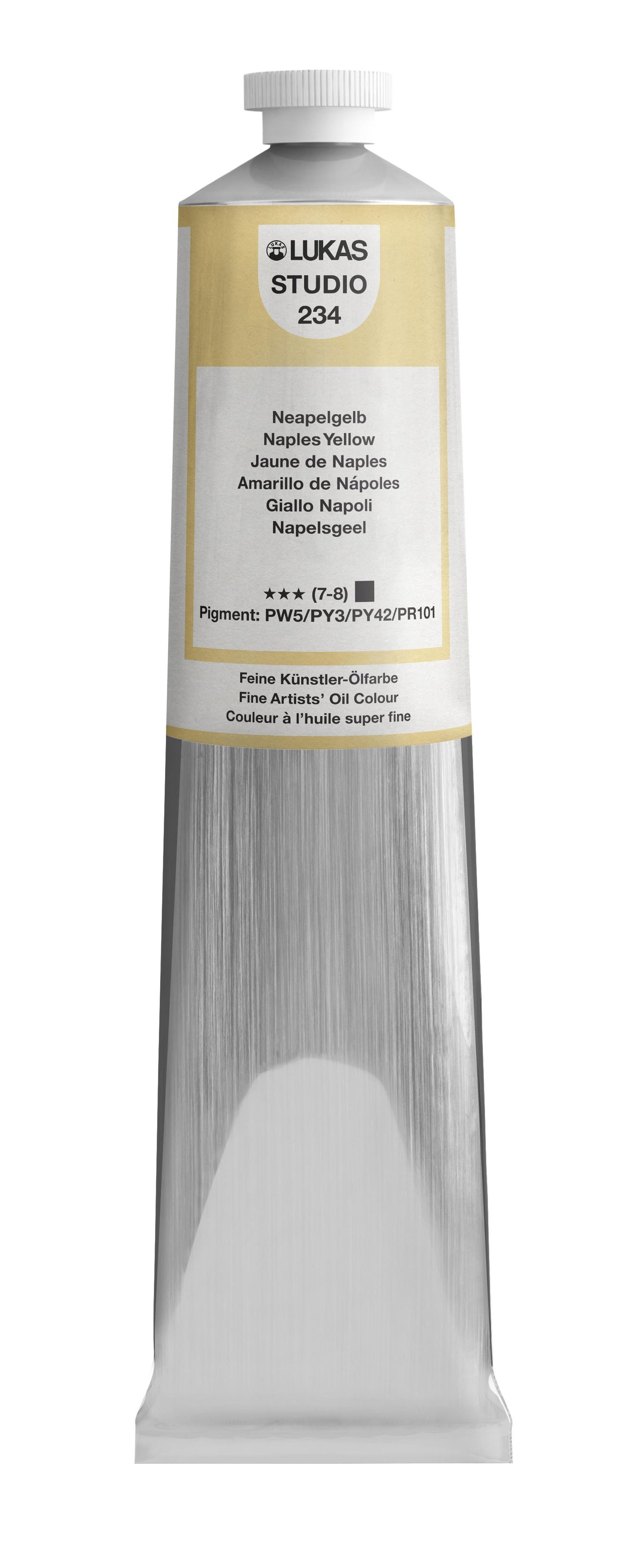 LUKAS STUDIO Ölfarbe - 0234 Neapelgelb (37/75/200ml)