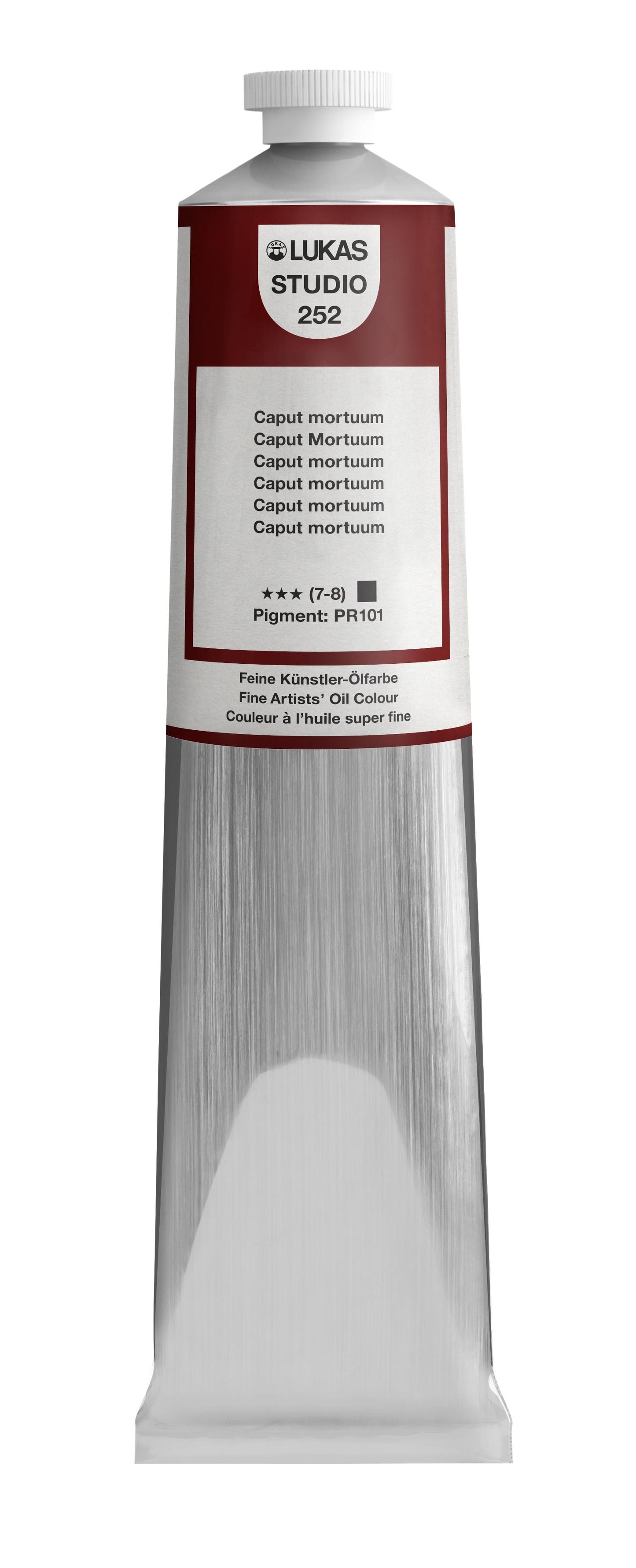 LUKAS STUDIO Ölfarbe - 0252 Caput Mortuum (37/75/200ml)