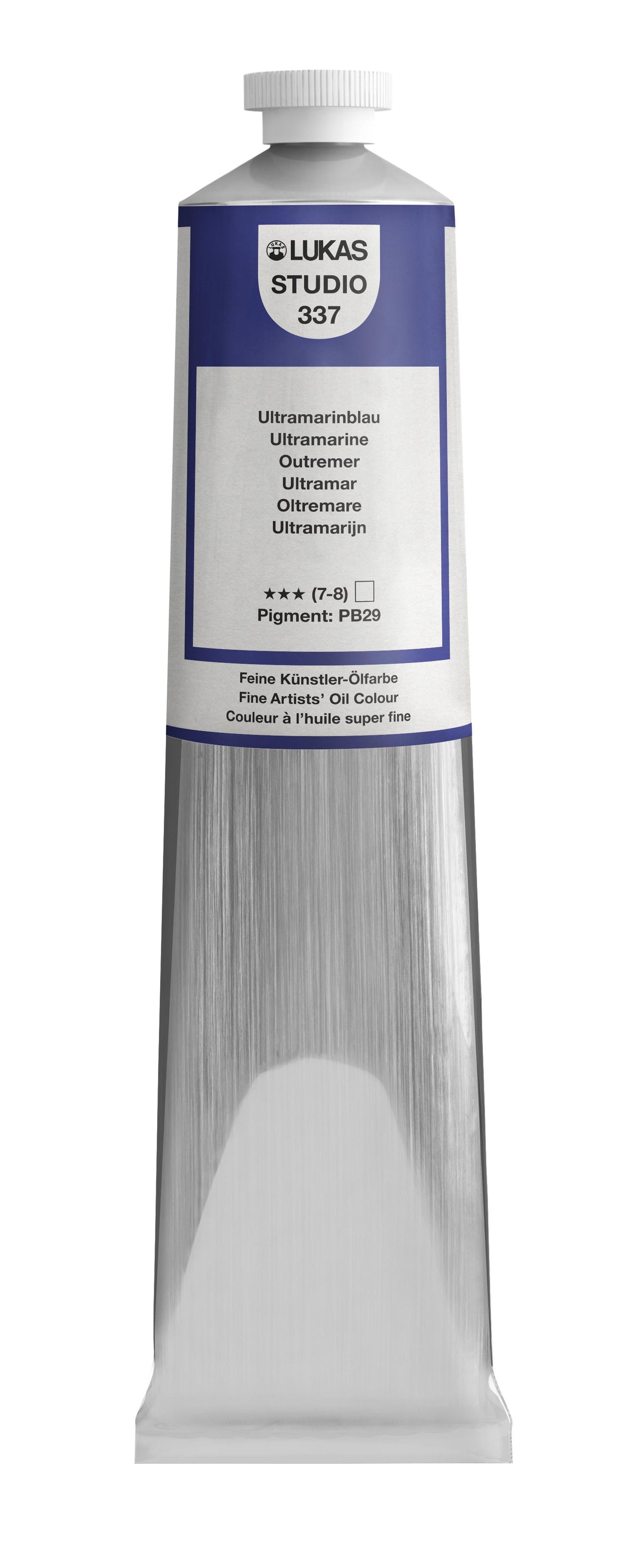 LUKAS STUDIO Ölfarbe - 0337 Ultramarinblau (37/75/200ml)