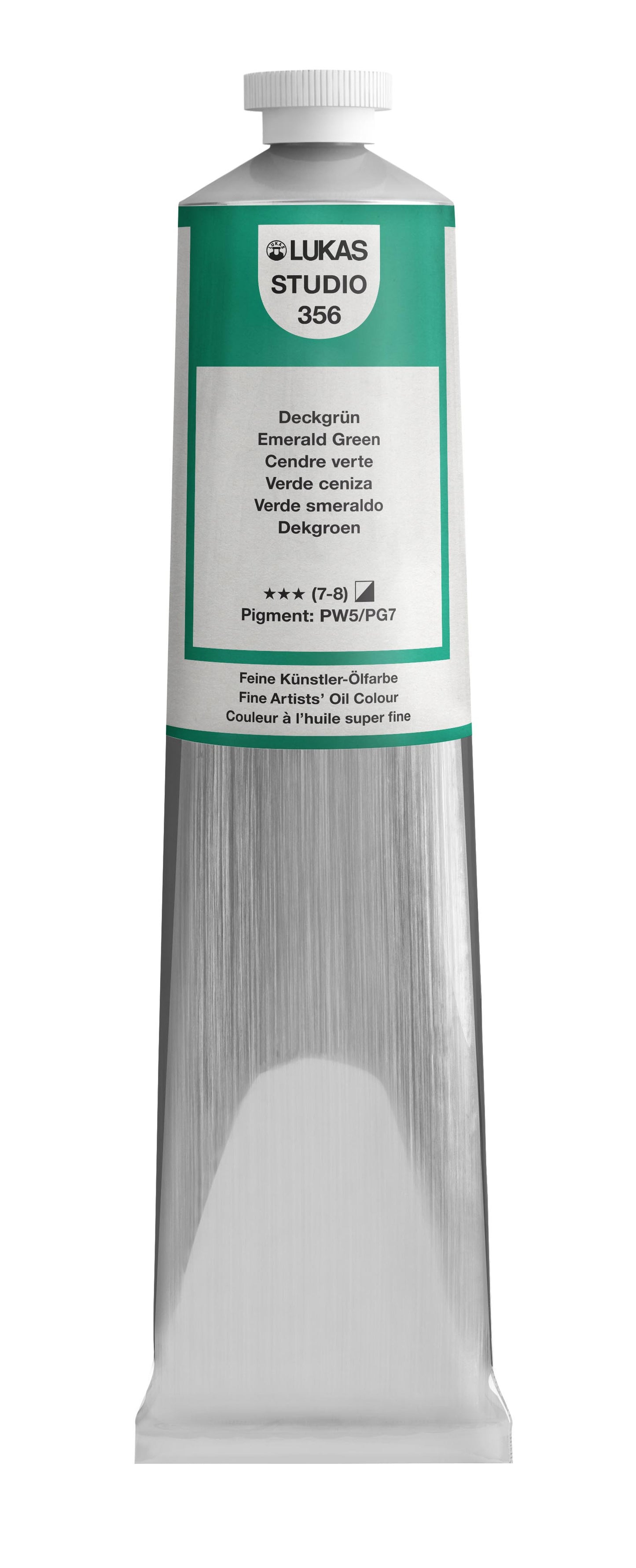 LUKAS STUDIO Ölfarbe - 0356 Deckgrün (37/75/200ml)