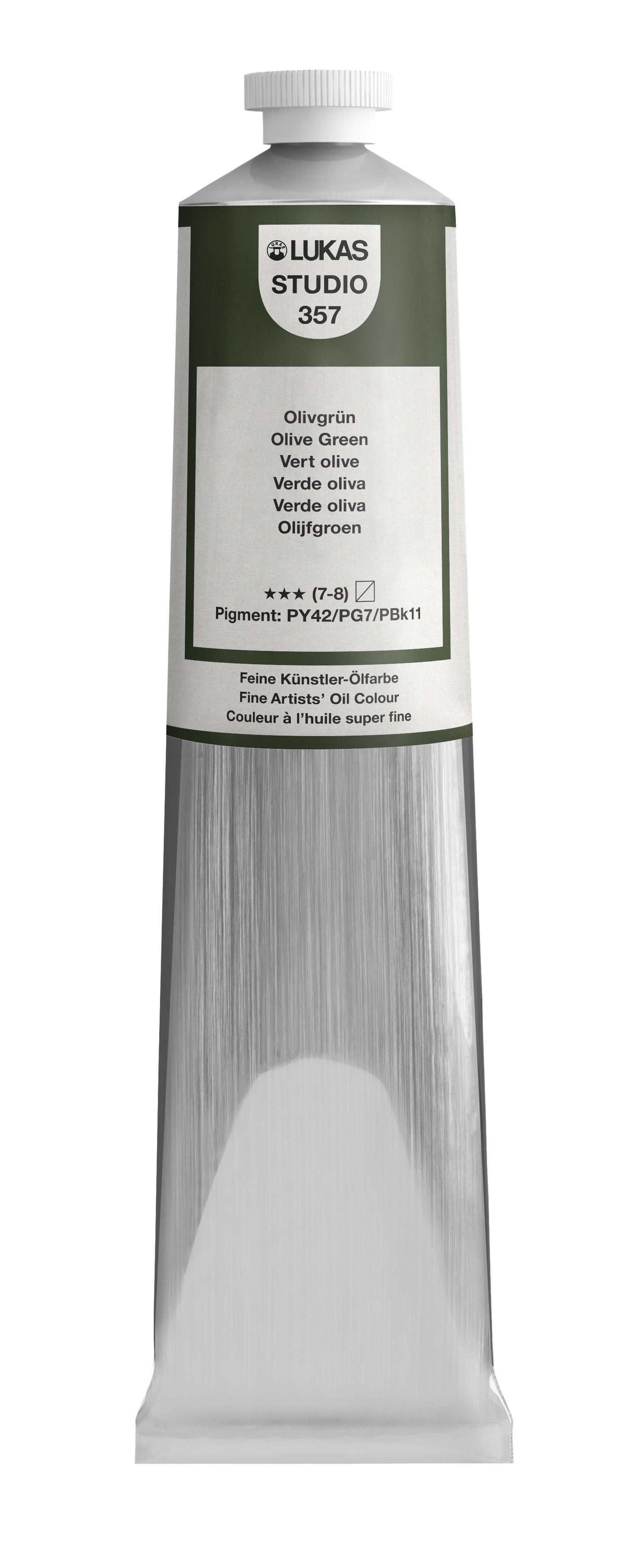 LUKAS STUDIO Ölfarbe - 0357 Olivgrün (37/75/200ml)