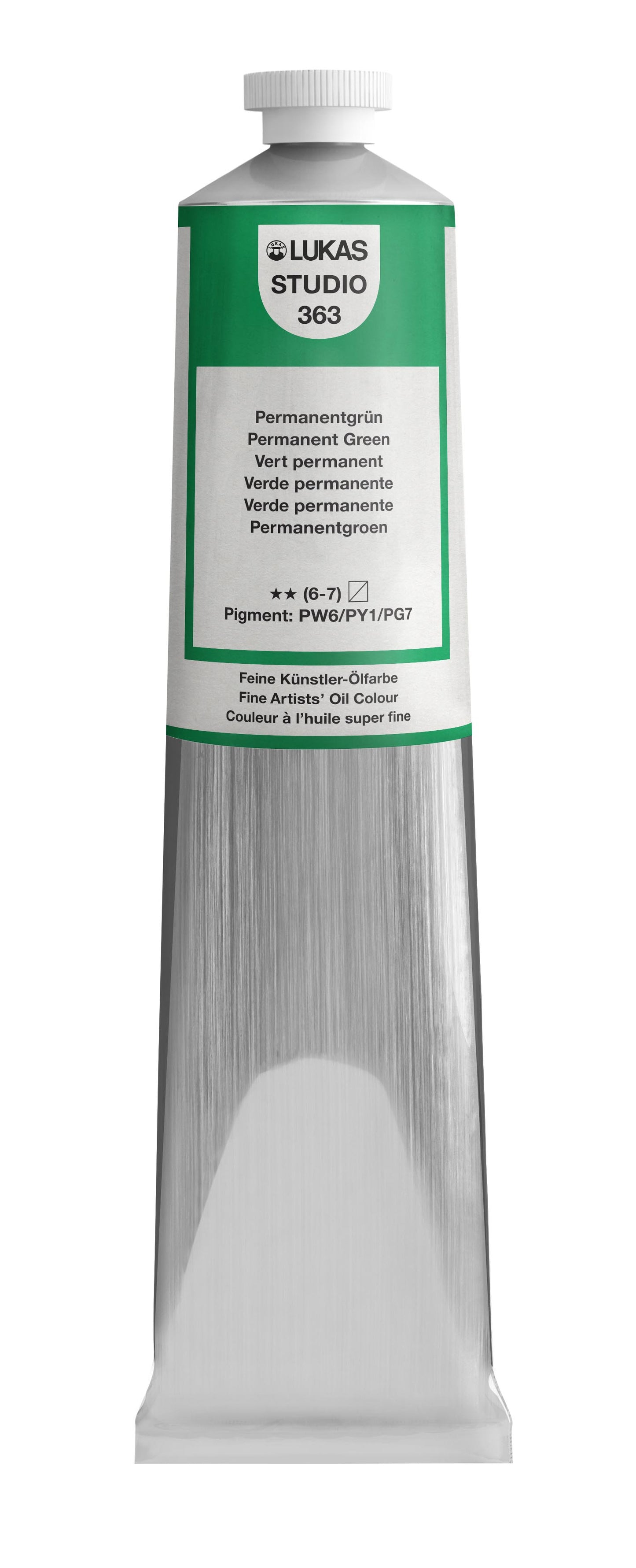 LUKAS STUDIO Ölfarbe - 0363 Permanentgrün (37/75/200ml)