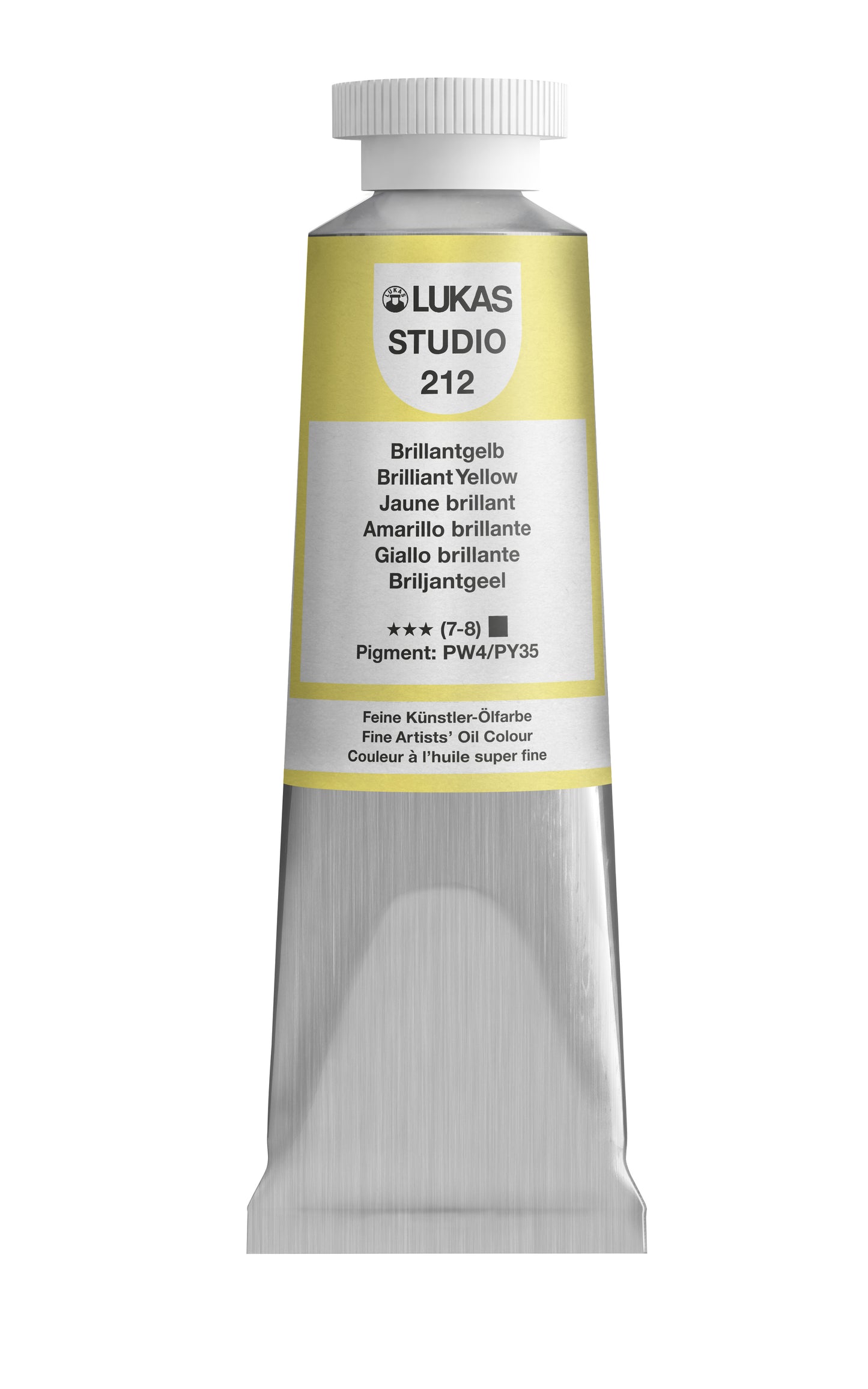 LUKAS STUDIO Ölfarbe - 0212 Brillantgelb (37/75/200ml)