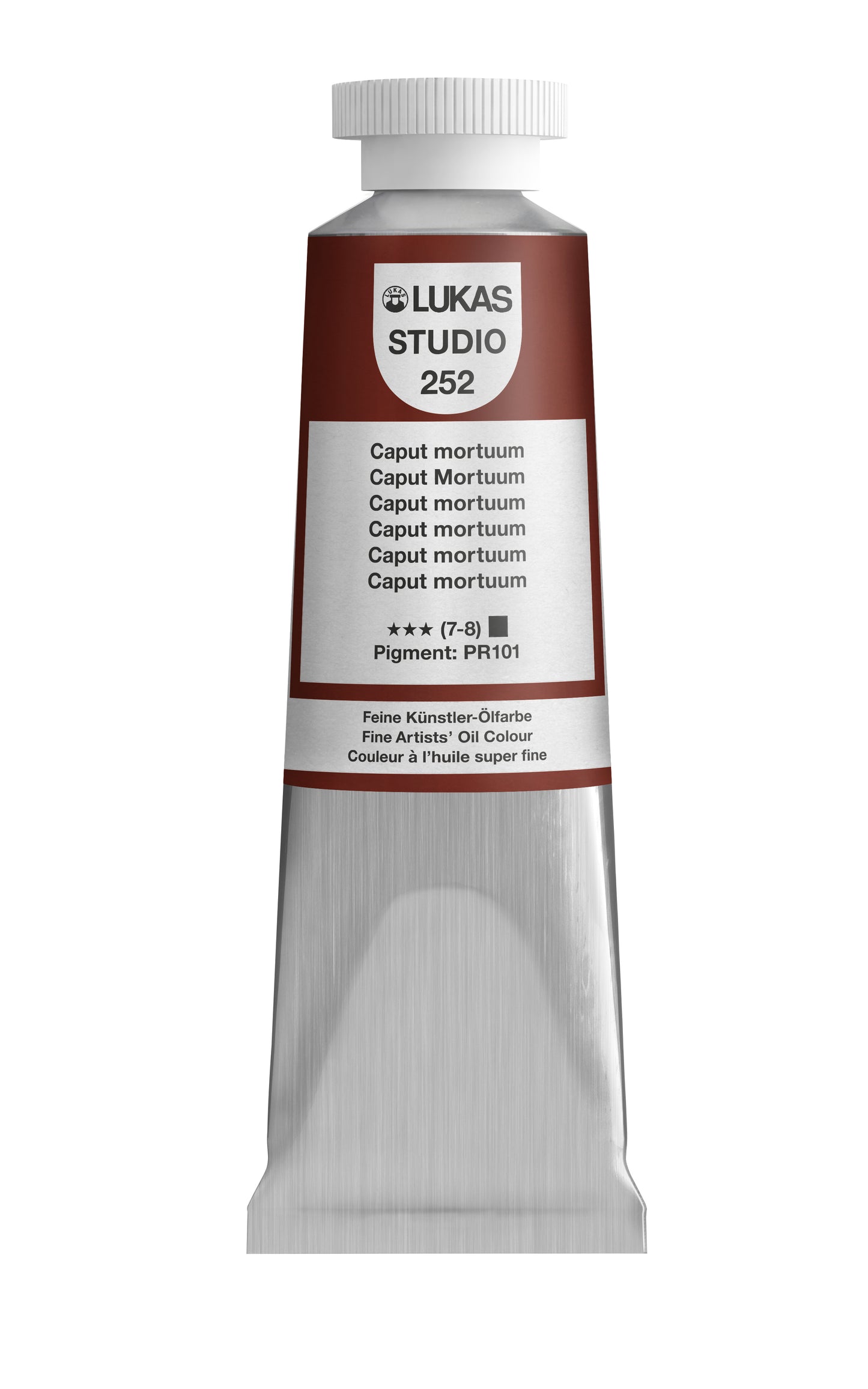 LUKAS STUDIO Ölfarbe - 0252 Caput Mortuum (37/75/200ml)