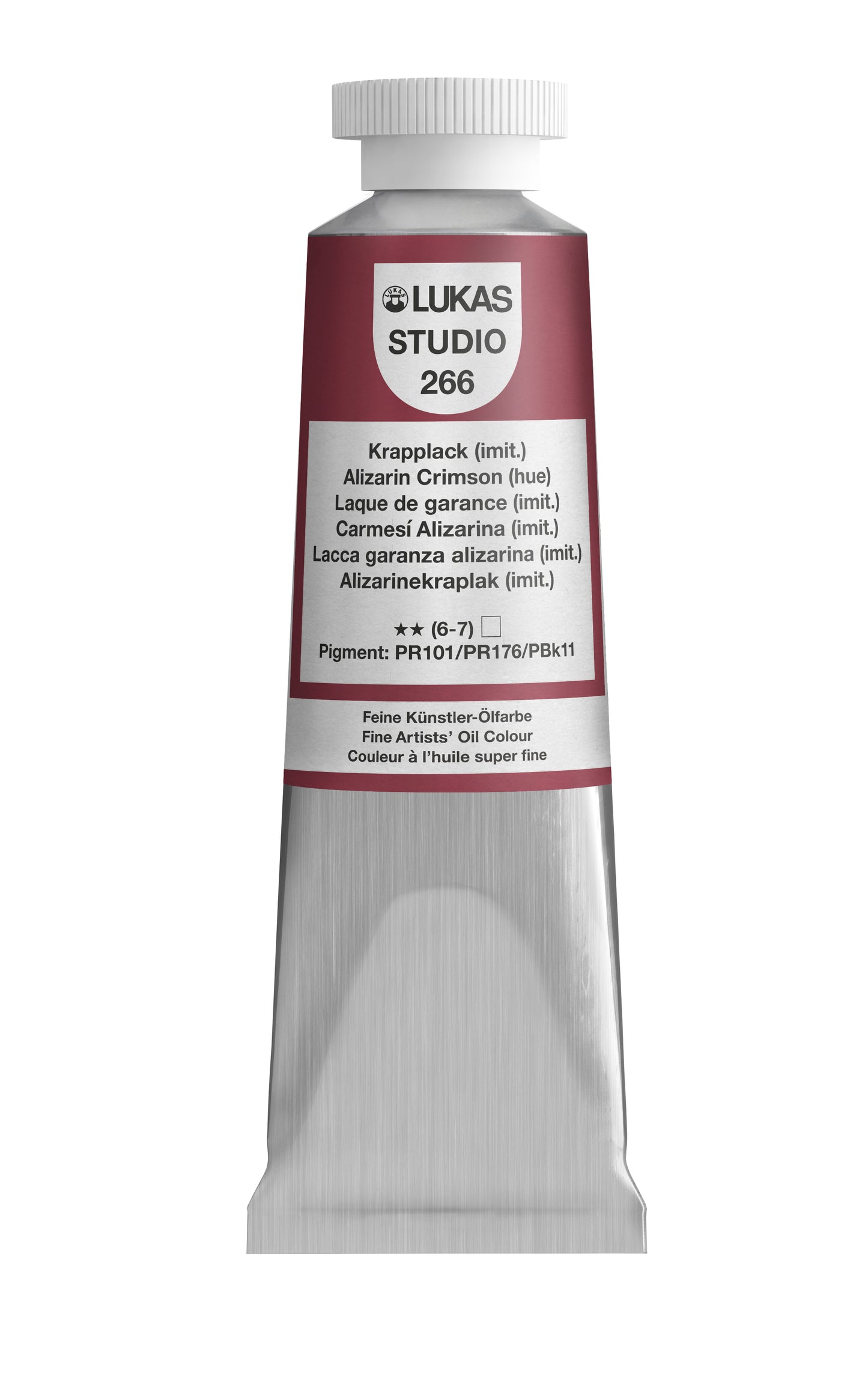 LUKAS STUDIO Ölfarbe - 0266 Krapplack (37/75/200ml)