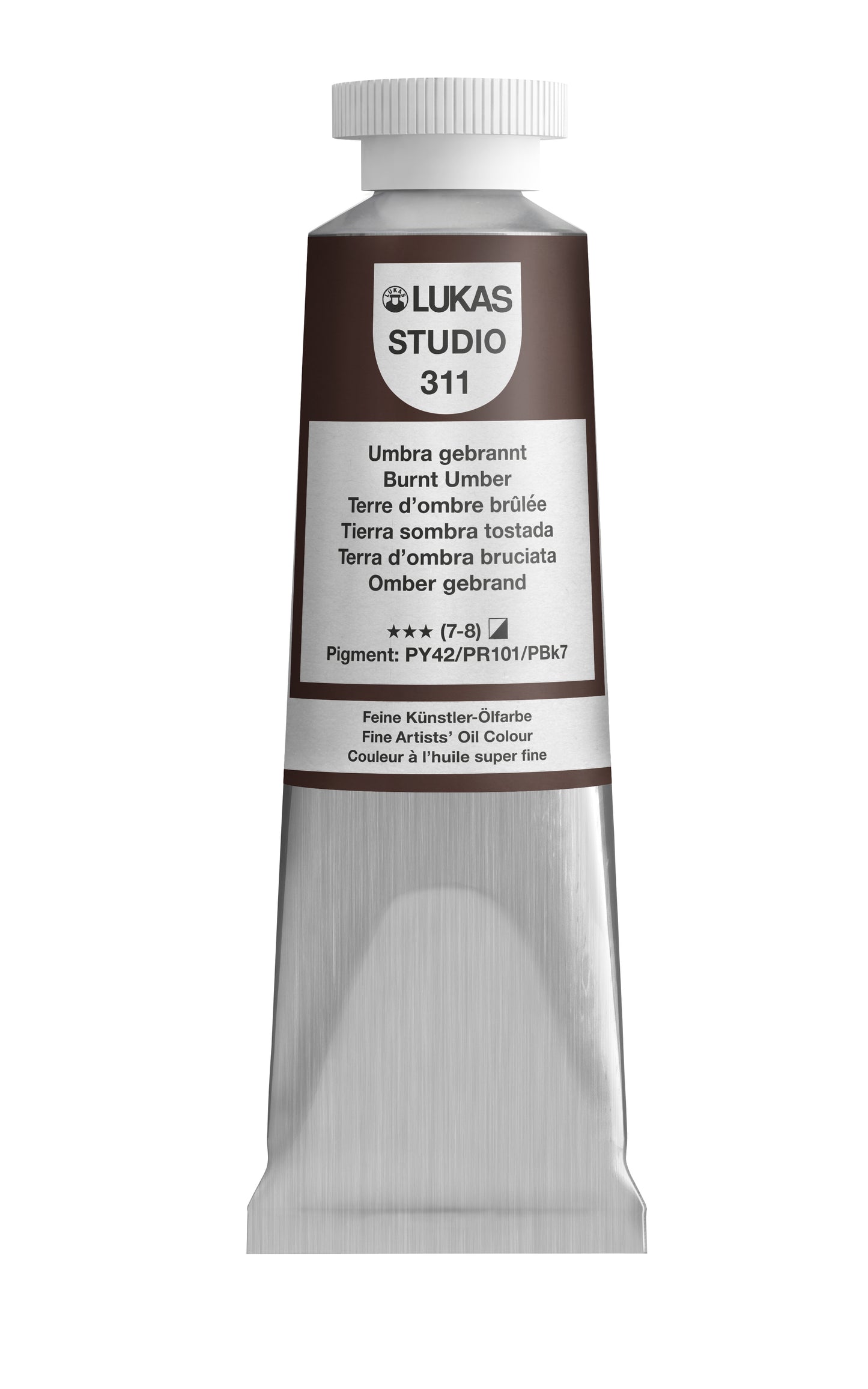 LUKAS STUDIO Ölfarbe - 0311 Umbra Gebrannt (37/75/200ml)