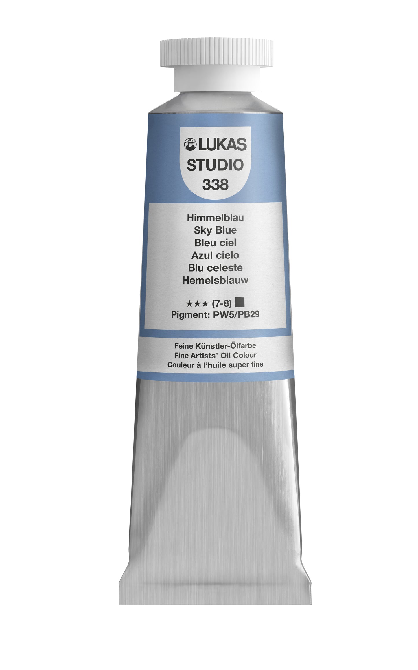 LUKAS STUDIO Ölfarbe - 0338 Himmelblau (37/75/200ml)