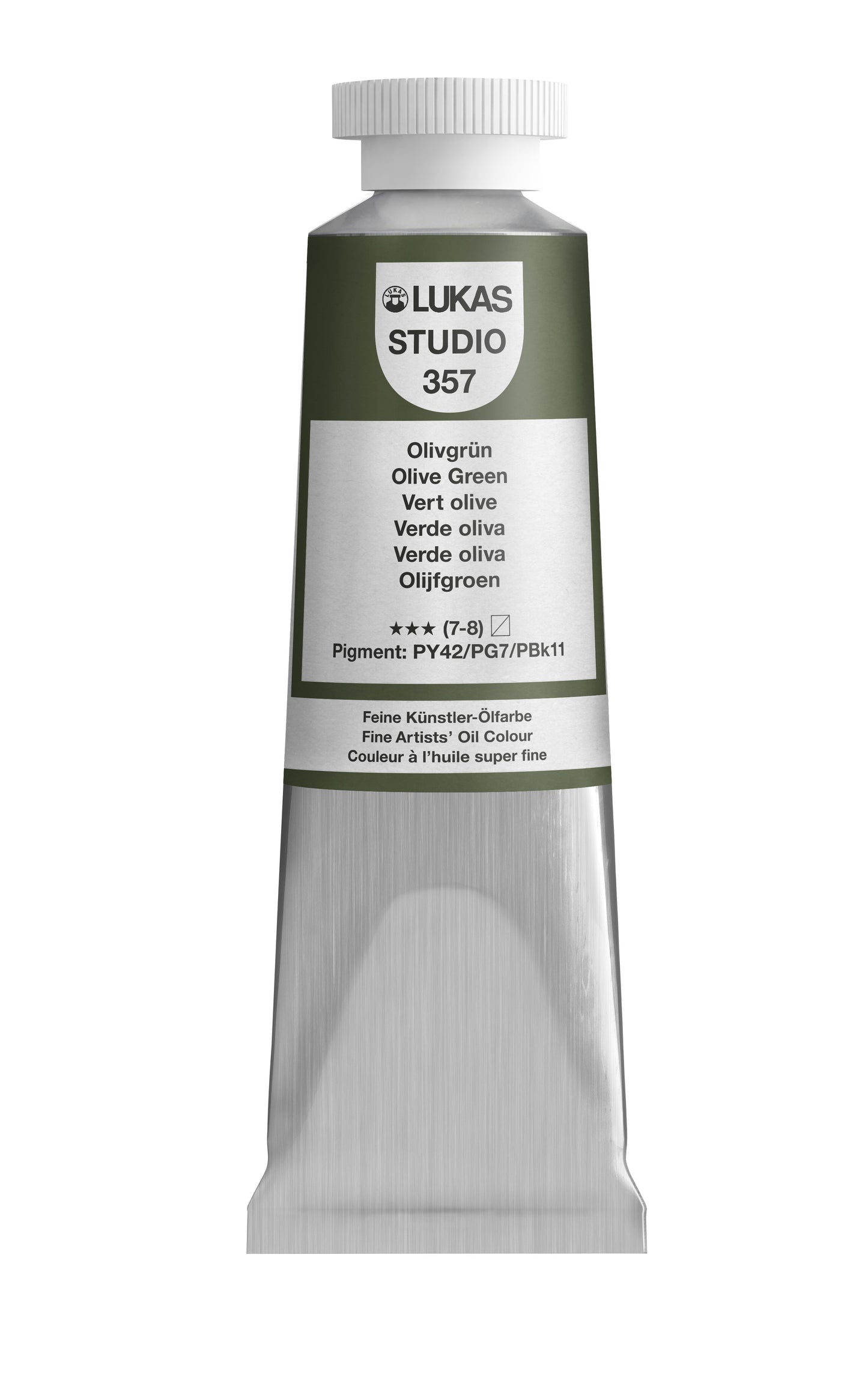 LUKAS STUDIO Ölfarbe - 0357 Olivgrün (37/75/200ml)