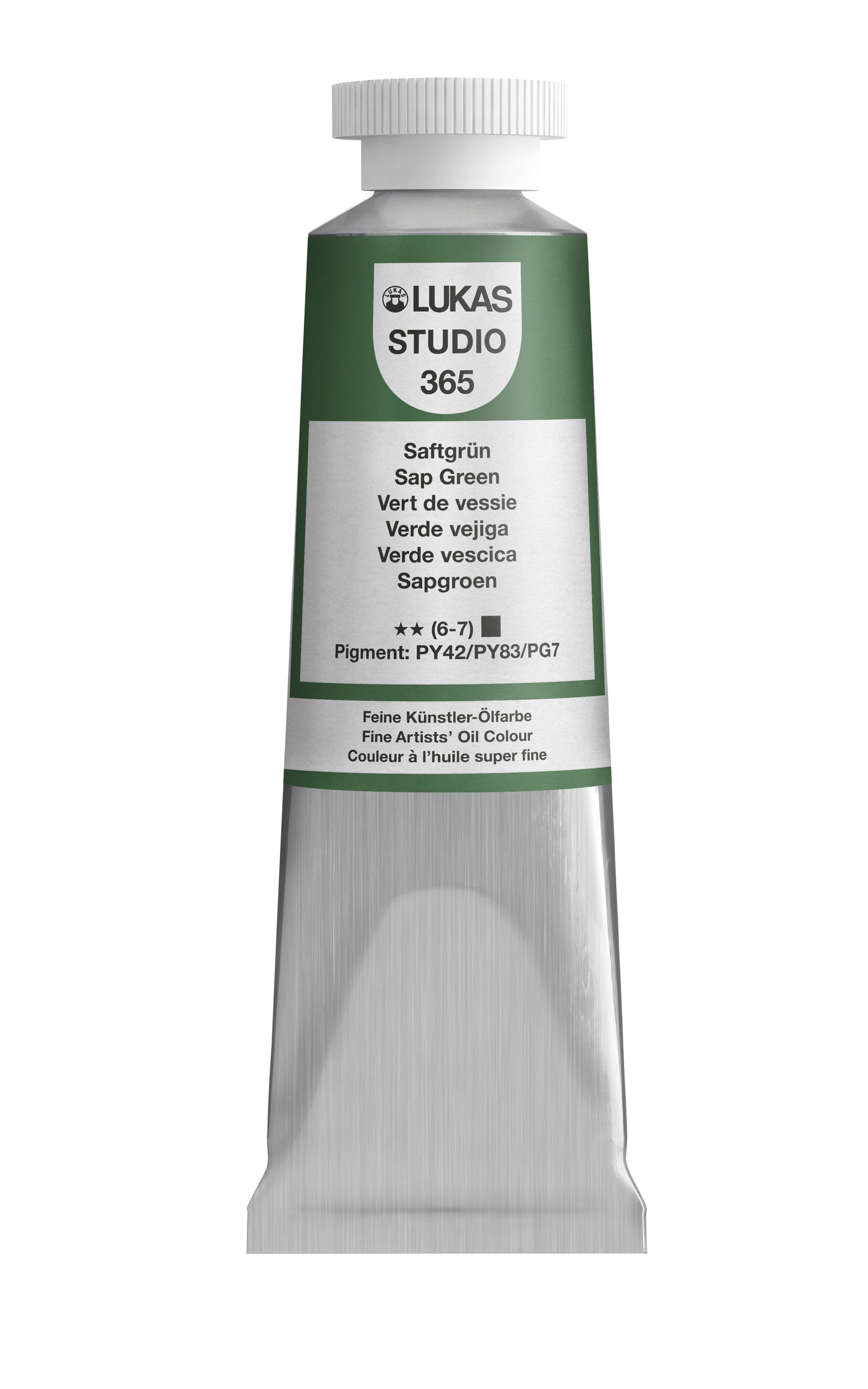 LUKAS STUDIO Ölfarbe - 0365 Saftgrün (37/75/200ml)