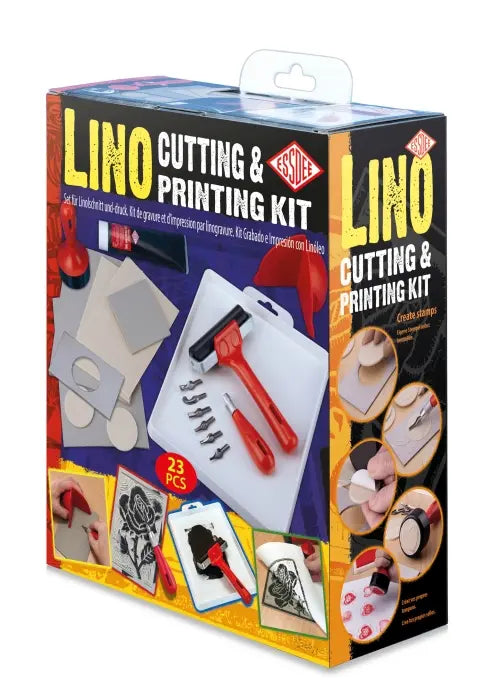 ESSDEE Linoldruck-Set #L5PKR (22-teilig)