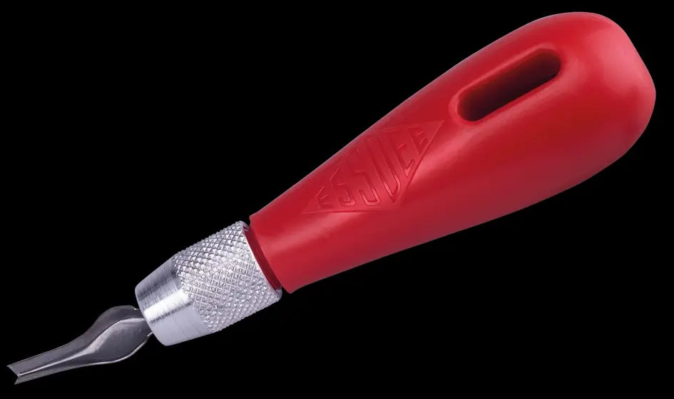 ESSDEE Linoleum Cutter-Set (10 versch. Schneider + Griff)