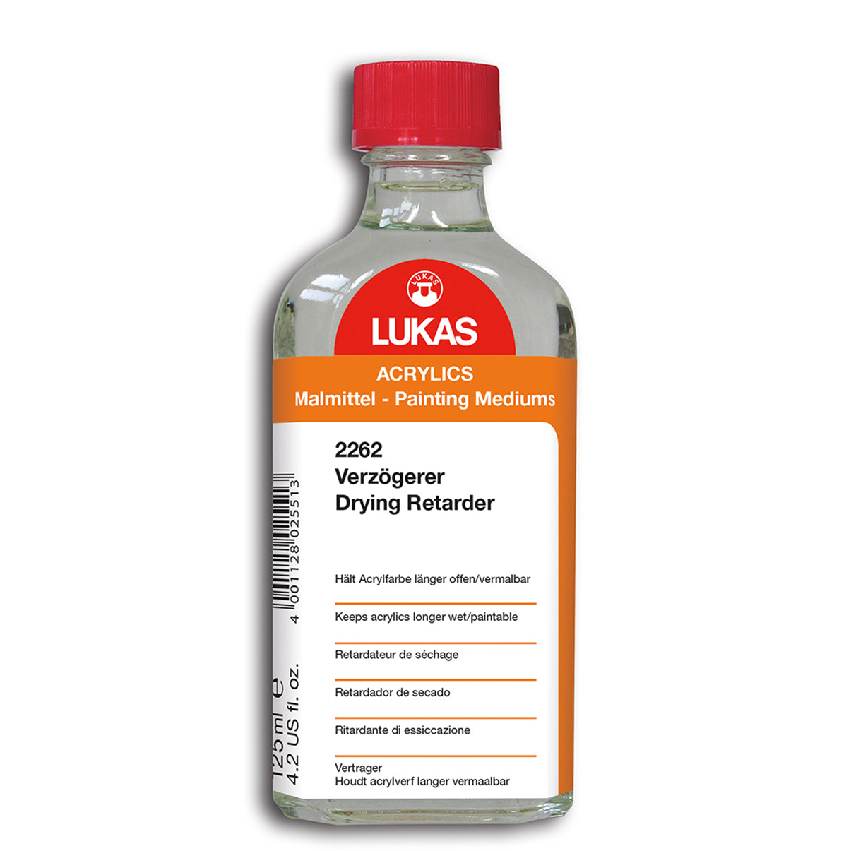 LUKAS Acrylics - Retardante para pinturas acrílicas (125/500ml)