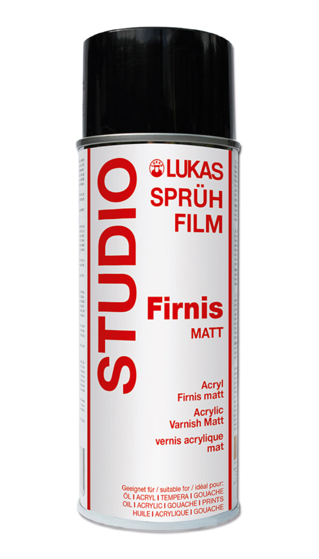 LUKAS Studio Acryl Firnis matt (Sprühfilm, 400ml)