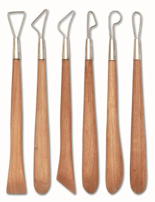 Modellierhölzer Set Nr.2 (6-teilig)