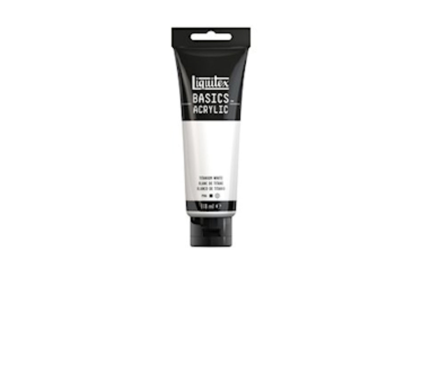 LIQUITEX Basics ACRYL - 432 Titanweiß (118ml)