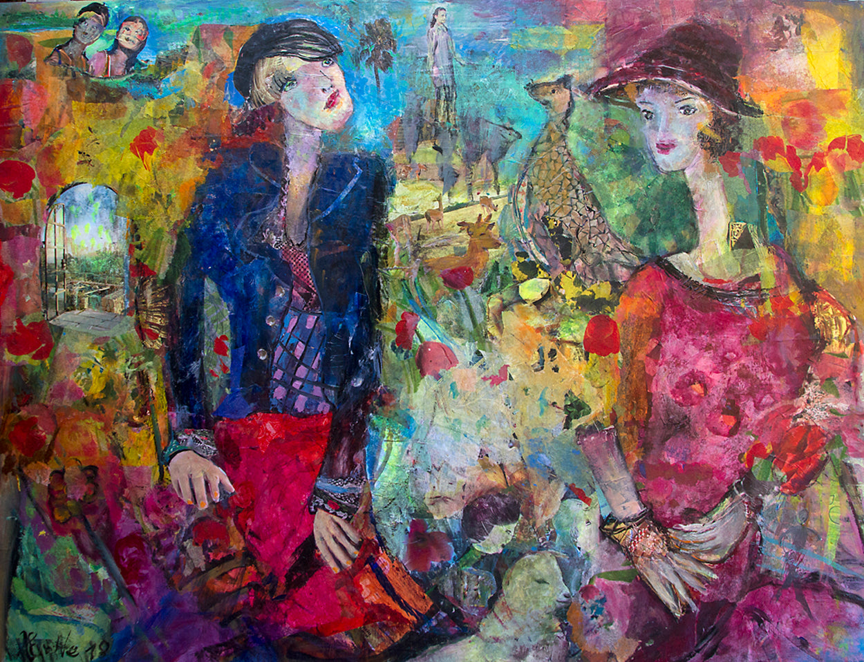 Hanne Neß: "Spiel des Lebens II"