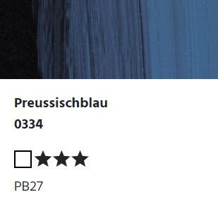 LUKAS STUDIO Ölfarbe - 0334 Preussischblau (75/200ml)