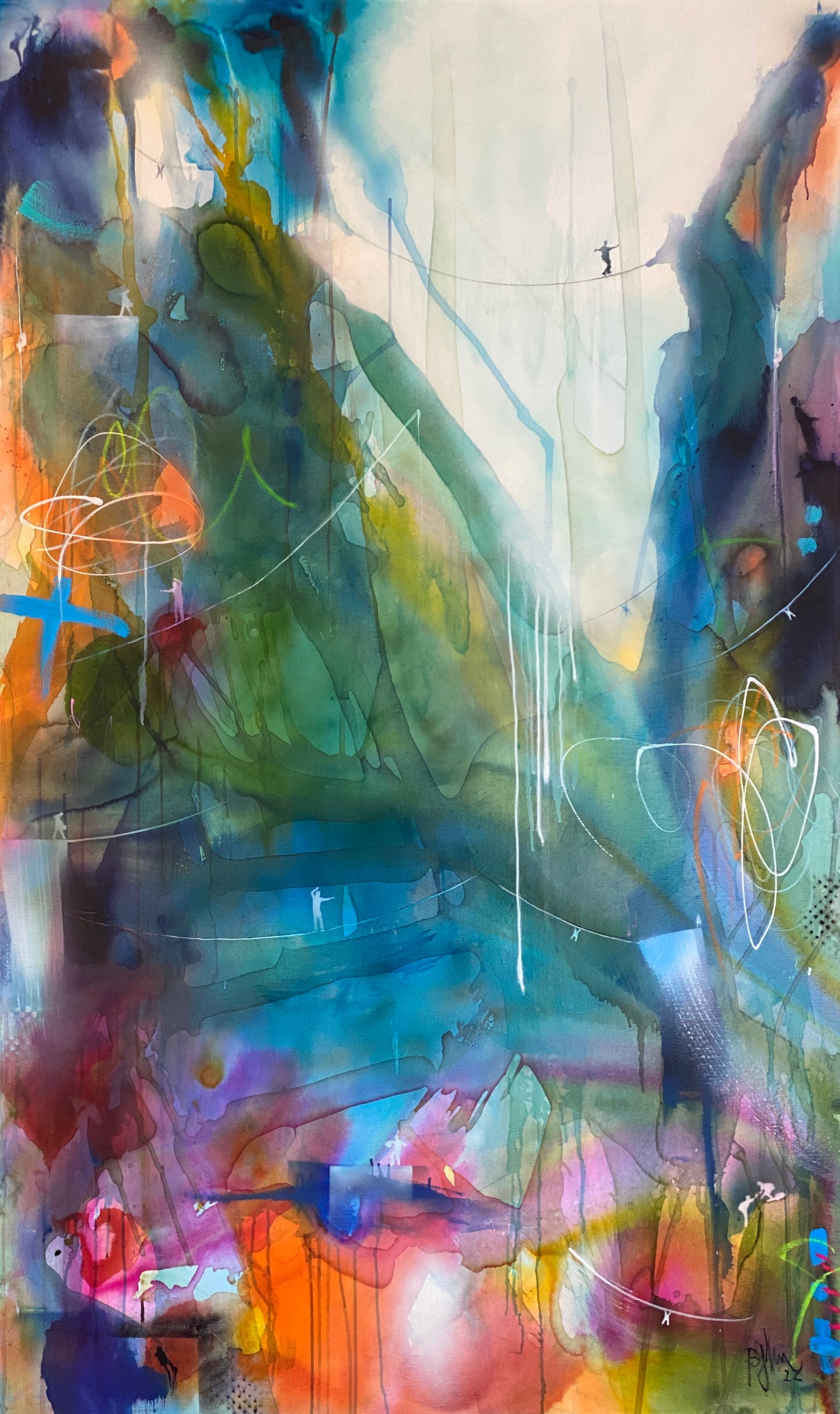 Bea Garding Schubert: "Construyendo puentes nº 15"