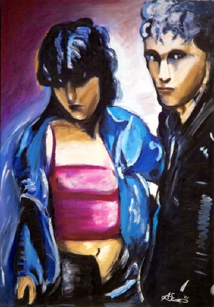 Armin Schanz | "Flash Light City" | 100 x 70 cm