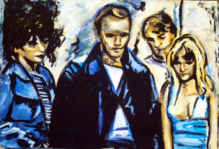 Armin Schanz | "City Streets 11 a. m." | 70 x 100 cm