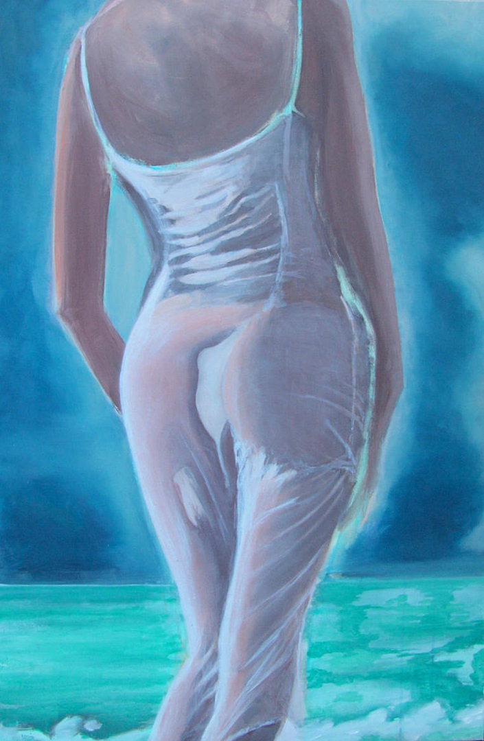 Sven Blatt: "Frau am Meer"