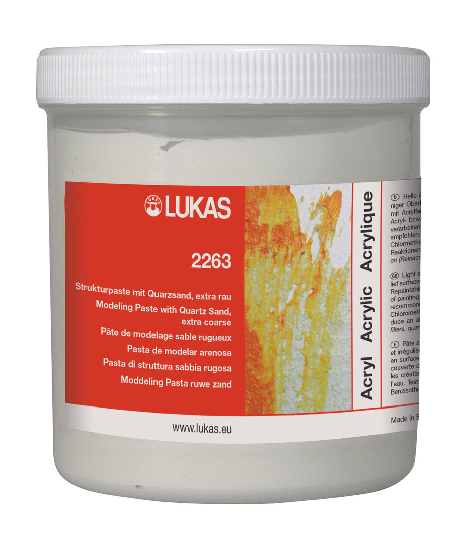 LUKAS pasta estructural arena de cuarzo 250ml