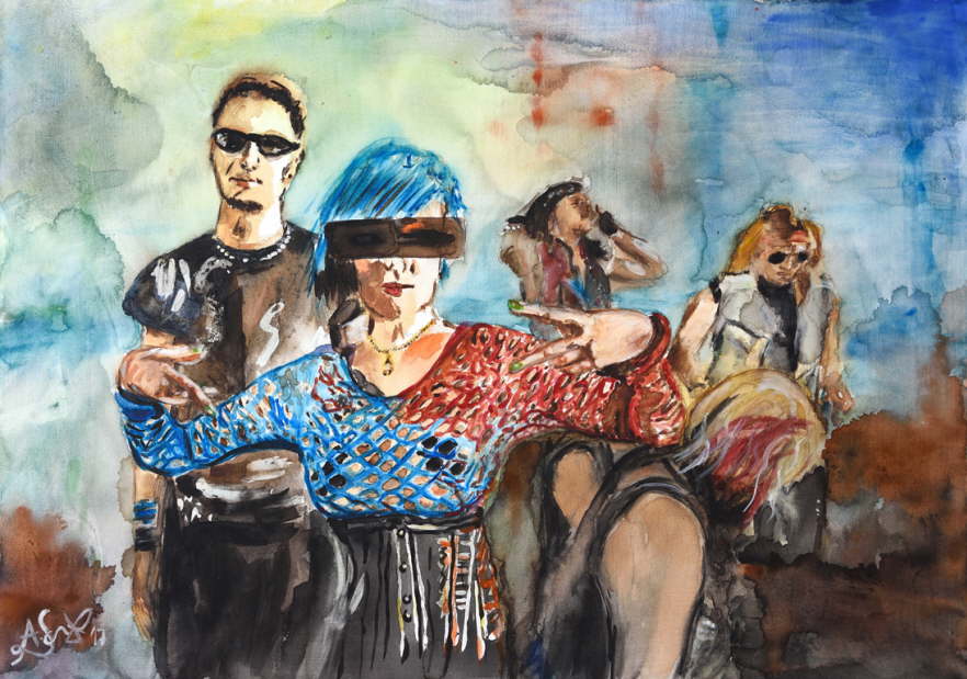 Armin Schanz | "Aristocrats of the streets" | 50 x 70 cm