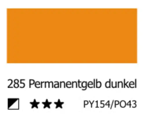 REMBRANDT Ölfarbe - 285 Permanentgelb dunkel 40ml