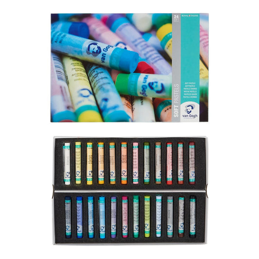 VAN GOGH Set weiche Pastellfarben (24 Farben)