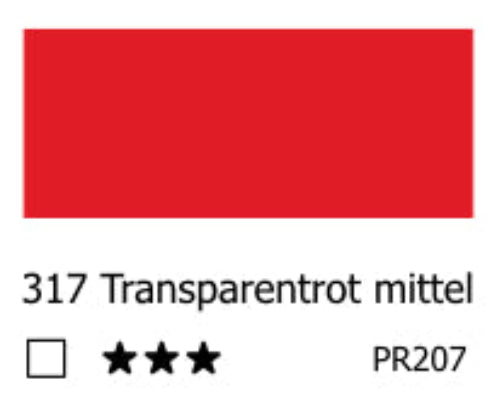 REMBRANDT Ölfarbe - 317 Transparentrot Mittel 40ml